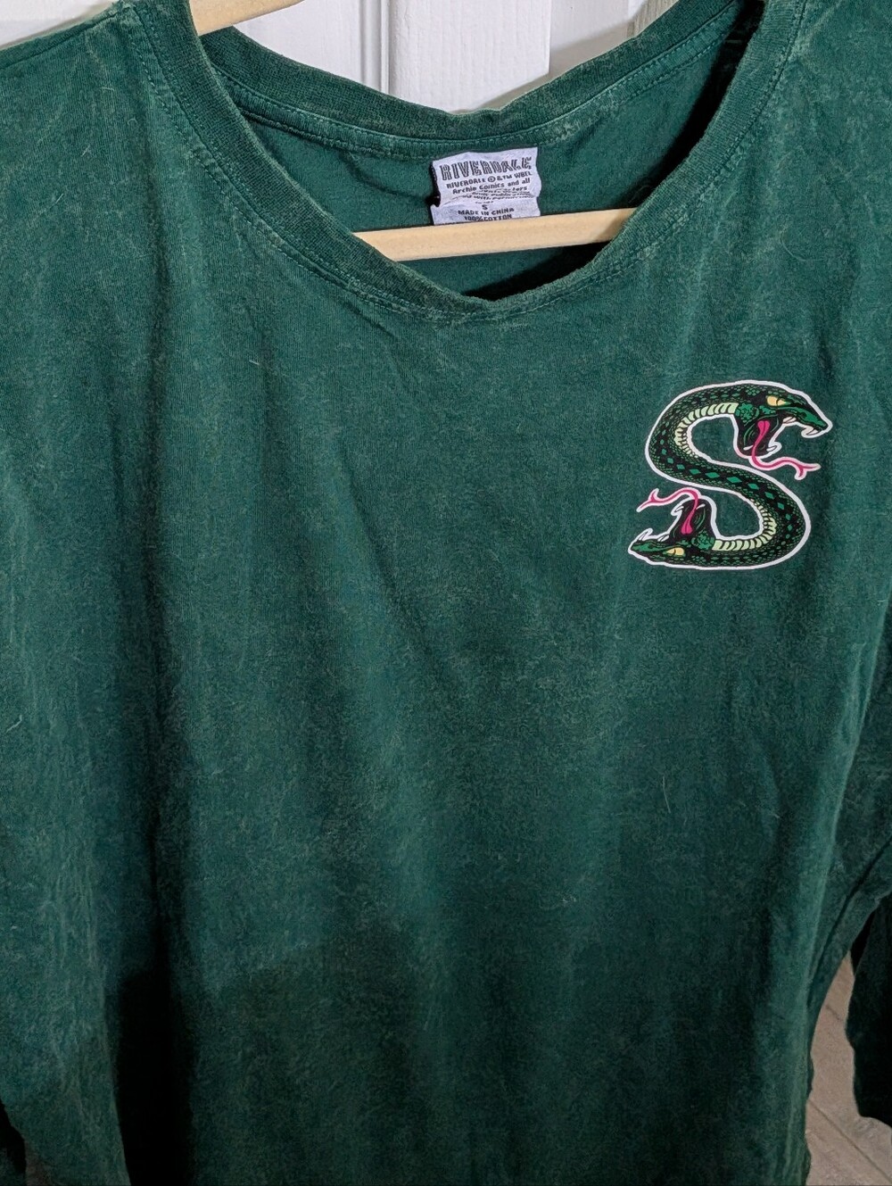 Hot Topic Dark Green Riverdale Graphic Tee